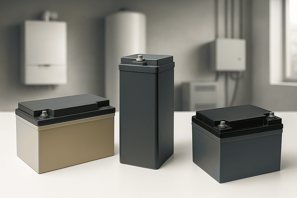 Сравнение AGM, GEL и LiFePO₄