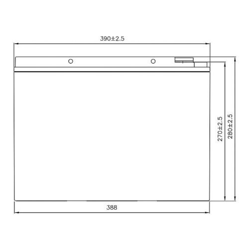 Аккумулятор CSB TPL 121000T