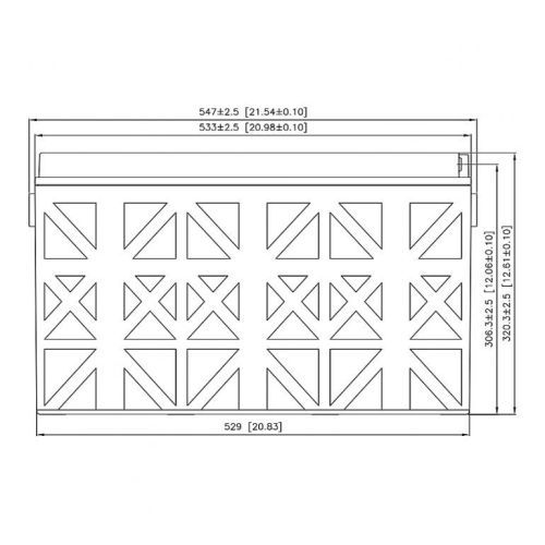 Аккумулятор CSB TPL 121600 FR