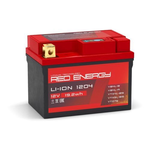Аккумулятор для мототехники Red Energy LI-ION 1204