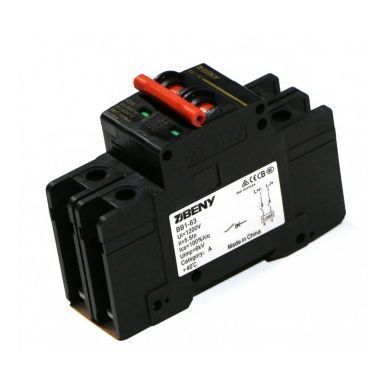 Автоматический выключатель постоянного тока ZJBeny 2П 40А В 600V