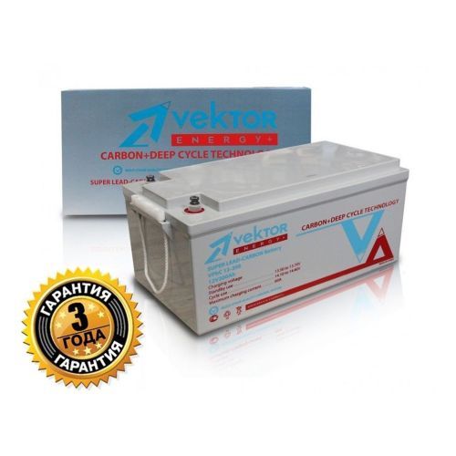 Аккумулятор VEKTOR CARBON VPbC 12-200