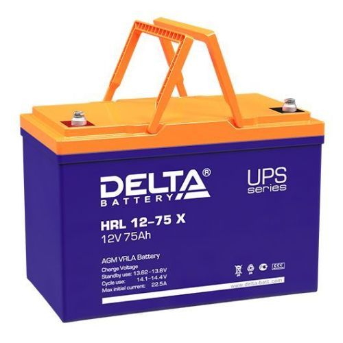Аккумулятор DELTA HRL 12-75 X