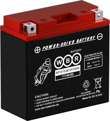 Аккумулятор WBR MT 12-12-B