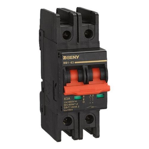 Автоматический выключатель постоянного тока ZJBeny 2П 40А В 600V