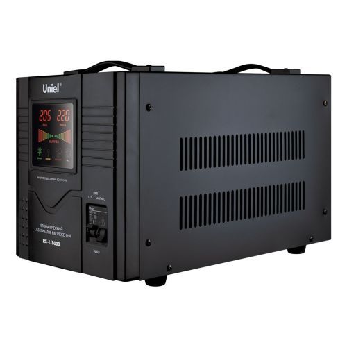 Стабилизатор напряжения релейный однофазный Uniel RS-1/8000