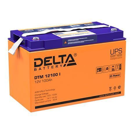 Аккумулятор DELTA DTM 12100 I