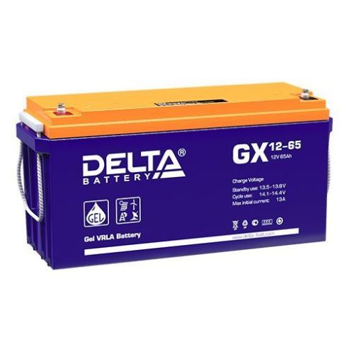 Аккумулятор DELTA GX 12-65