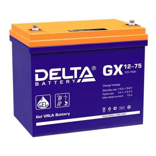 Аккумулятор DELTA GX 12-75