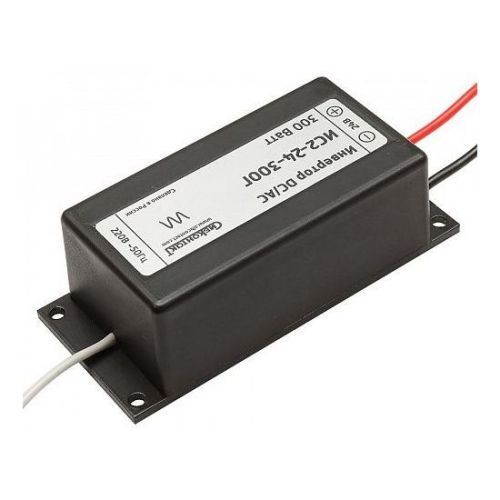 Инвертор СибКонтакт ИС2-24-300Г (герметичный) 300Вт/24В чистый синус