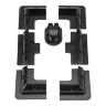 Крепление солнечных панелей для автодома/кемпера ABS7-WH BLACK