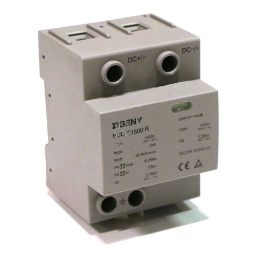 Грозозащитный разрядник Beny BUD-S1500R DC на линию постоянного тока до 1500В