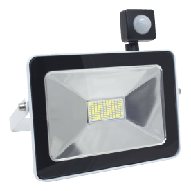 Светодиодный прожектор SMD 10 ватт 220В с датчиком движения