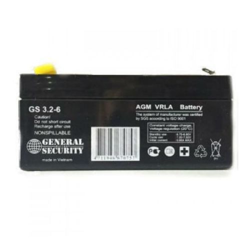 Аккумулятор General Security GS 3.2-6L