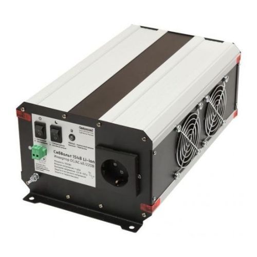 Инвертор СибВольт 1548 Li-ion DC/AC, 48В/220В, 1500Вт