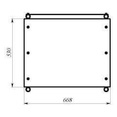 Стеллаж СА.2Х4Т аккумуляторный усиленный с перекладинами на 8 АКБ