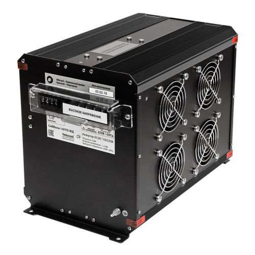 Инвертор СибВольт 40110 ЖД DC-AC 4000Вт/110В чистый синус