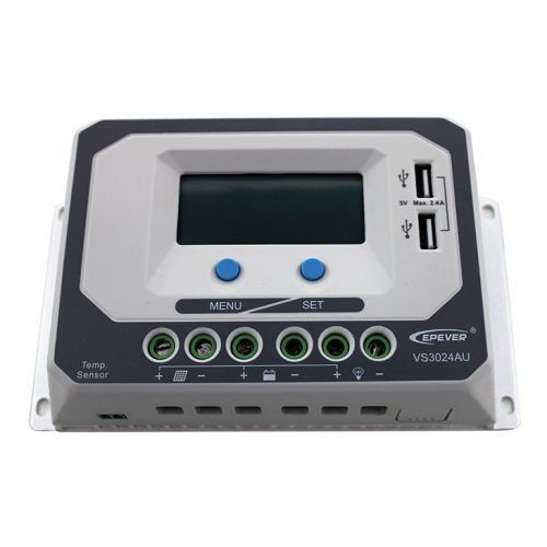 Контроллер EPSolar VS3024AU, 30A, 12/24V