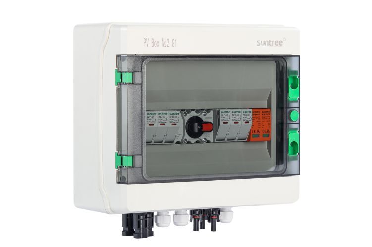 Распределительный щит постоянного тока для подключения солнечных панелей PVBox No2 G1
