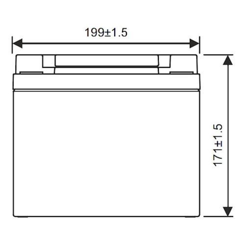 Аккумулятор WBR GP 12450