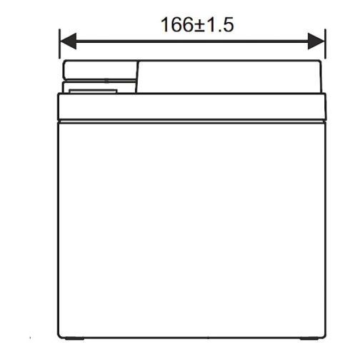 Аккумулятор WBR GP 12450