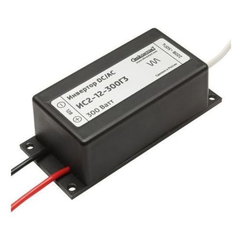 Инвертор СибКонтакт ИС2-12-300Г3 (DC/AC, 12В/220В, 300Вт)