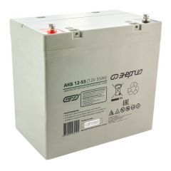 Аккумуляторная батарея Энергия 12-55 12В 55Ач