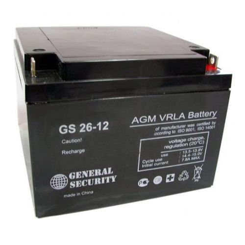 Аккумулятор General Security GS 26-12