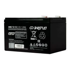 Аккумуляторная батарея Энергия 12-12 12В 12Ач