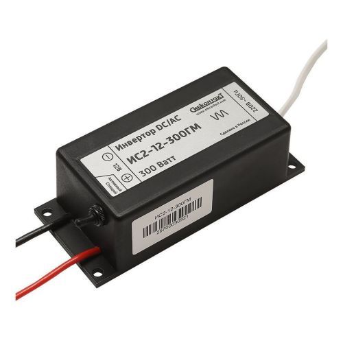 Инвертор СибКонтакт ИС2-12-300ГМ (DC/AC, 12В/220В, 300Вт)