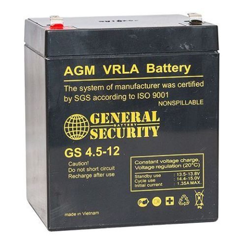 Аккумулятор General Security GS 4.5-12