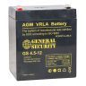 Аккумулятор General Security GS 4.5-12