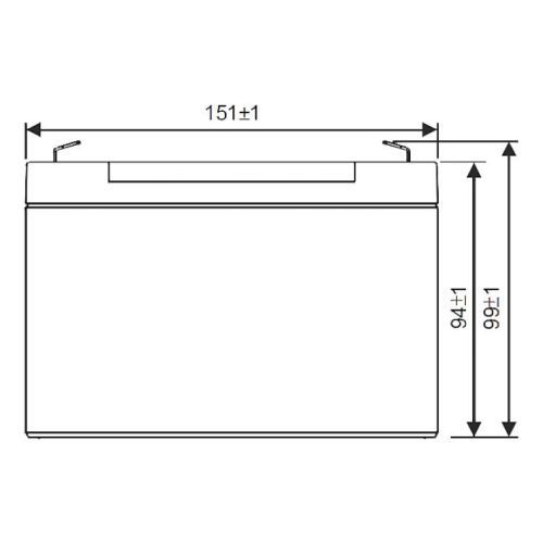 Аккумулятор WBR GP 6120