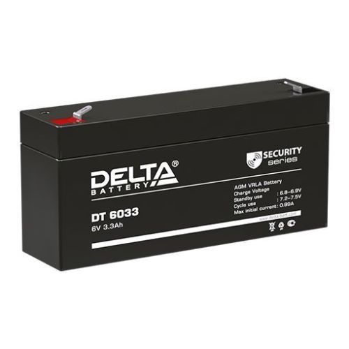 Аккумулятор DELTA DT 6033 (125)