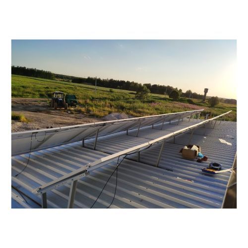 Кронштейн Егерь 1 для крепления солнечных батарей с регулируемым углом на рейлинги