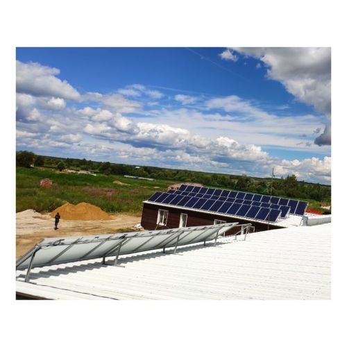 Кронштейн Егерь 1 для крепления солнечных батарей с регулируемым углом на рейлинги