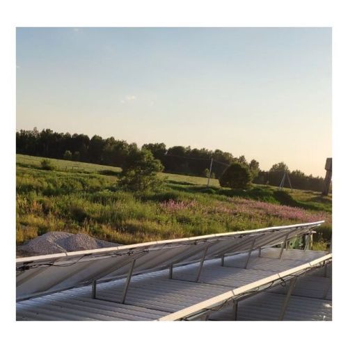 Кронштейн Егерь 1 для крепления солнечных батарей с регулируемым углом на рейлинги