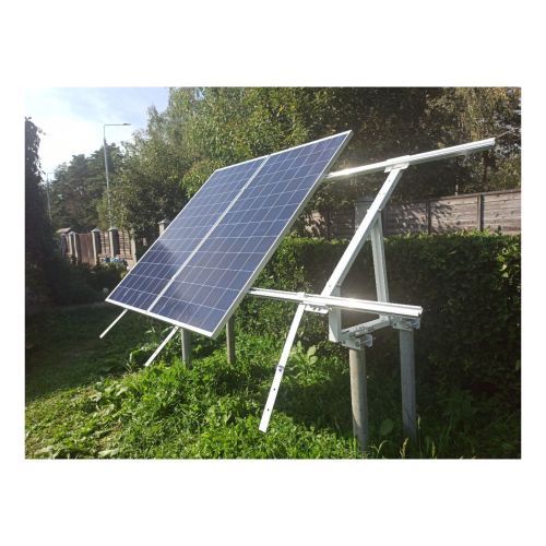 Кронштейн Егерь 1 для крепления солнечных батарей с регулируемым углом на рейлинги