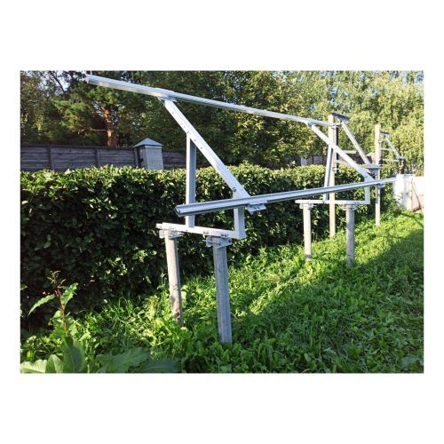 Кронштейн Егерь 1 для крепления солнечных батарей с регулируемым углом на рейлинги