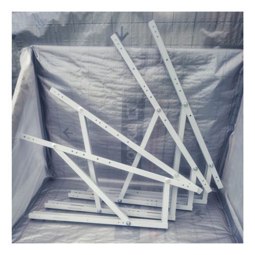 Кронштейн Егерь 1 для крепления солнечных батарей с регулируемым углом на рейлинги