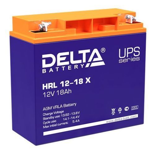 Аккумулятор DELTA HRL 12-18 X