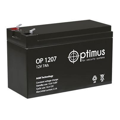 Аккумулятор Optimus OP 1207