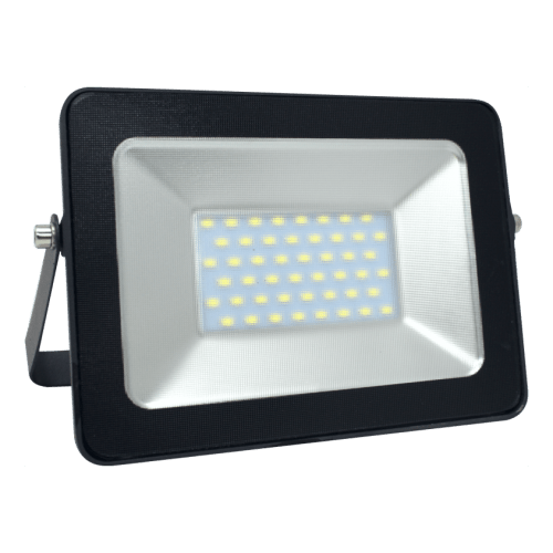 Светодиодный прожектор SMD 30 ватт 6000K 220В в уличном корпусе белый