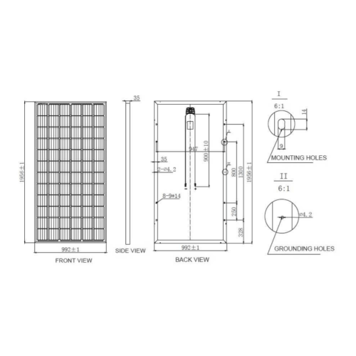 Солнечная батарея PERC Delta BST 360-24M 5BB Моно