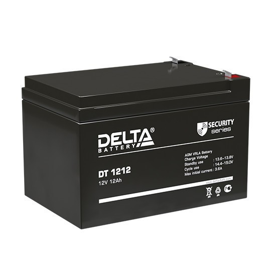  батарея Delta DT 1212 (12V / 12Ah)  по низкой цене .