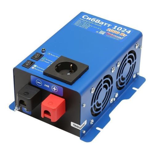 Инвертор СибВатт 1024 1000Вт/24В чистый синус