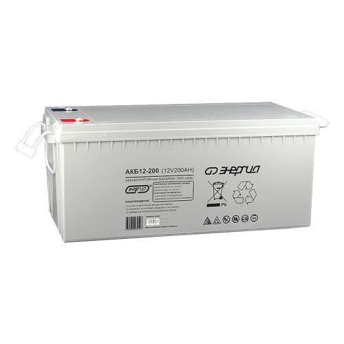 Аккумулятор АКБ 12-200 Энергия