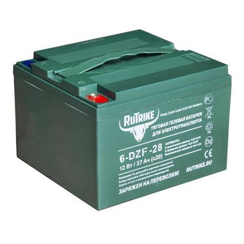 Аккумулятор тяговый RuTrike 6-DZF-28 (12V28A/H C3)