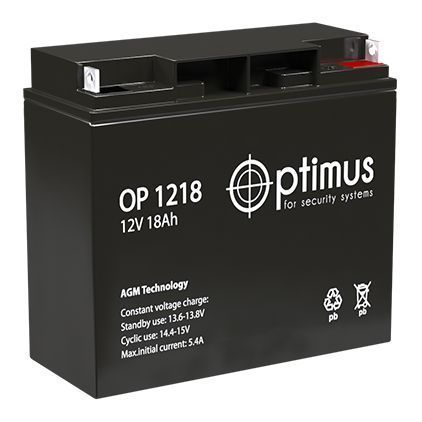 Аккумулятор Optimus OP 1218