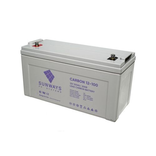 Аккумуляторная батарея SUNWAYS CARBON 12-100
